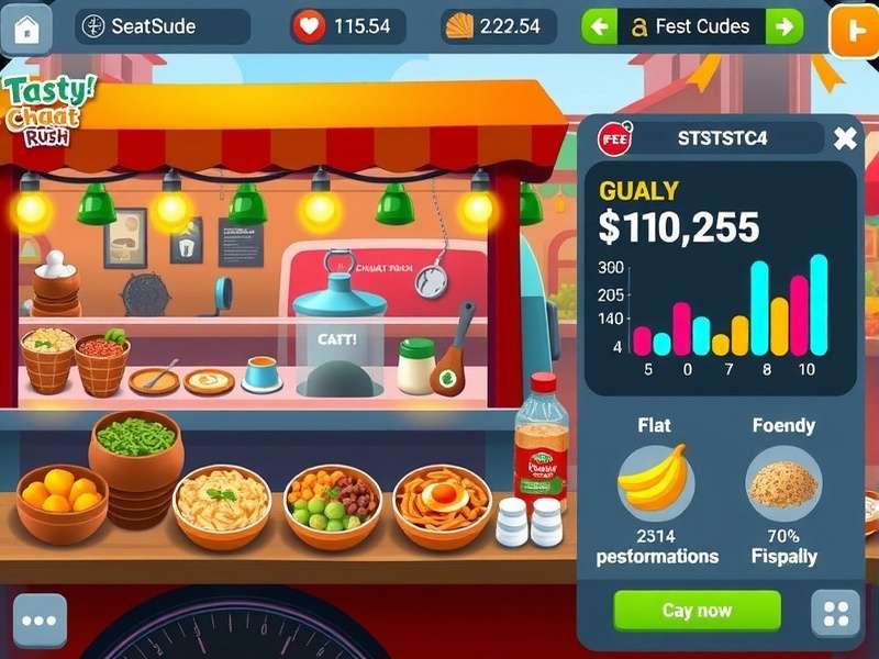 Tasty Chaat Rush strategy guide showing ingredient combinations